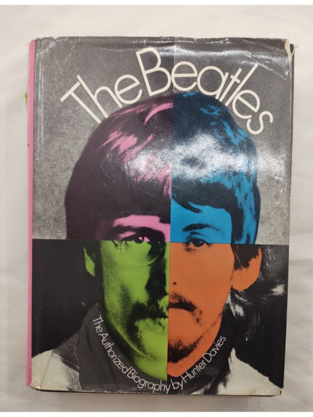 Beatles Authorized Biography Hunter Davies Official Book LCCN 689046